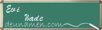 Evi Wade Visitenkarte